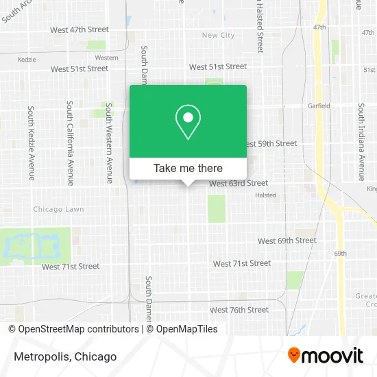 Metropolis map