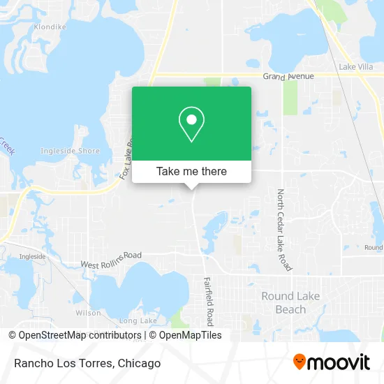 Rancho Los Torres map