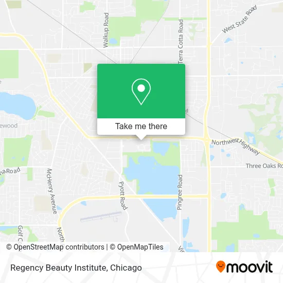 Regency Beauty Institute map