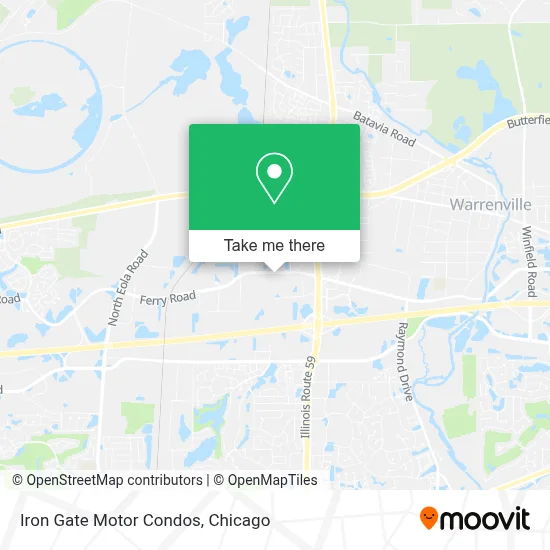 Iron Gate Motor Condos map