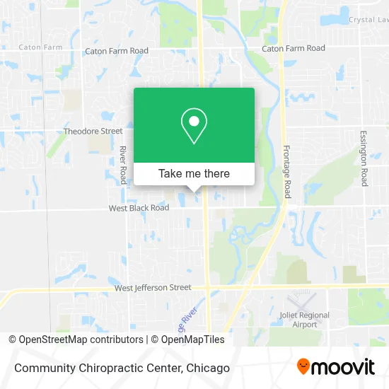 Community Chiropractic Center map