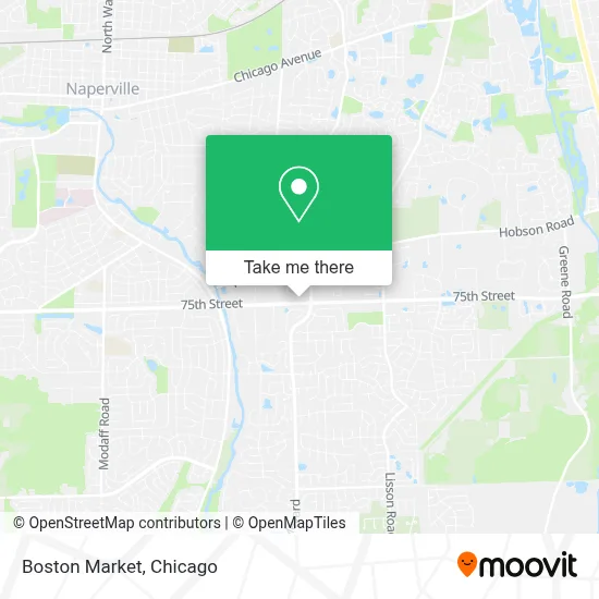Boston Market map