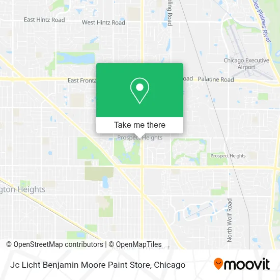 Jc Licht Benjamin Moore Paint Store map