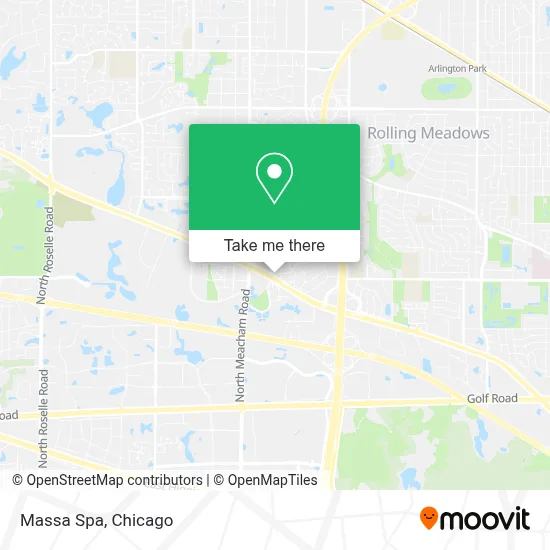Massa Spa map