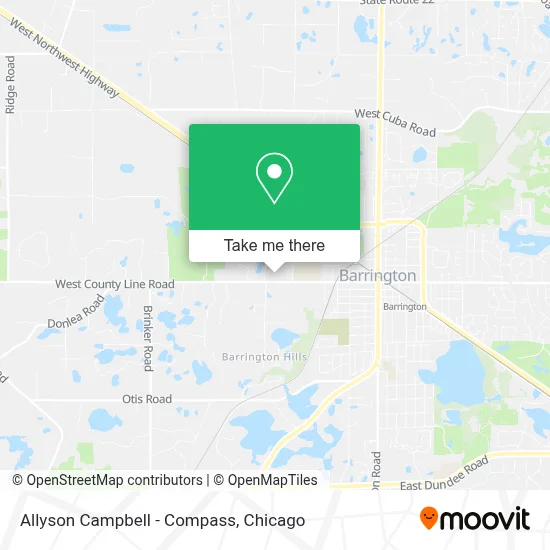 Allyson Campbell - Compass map