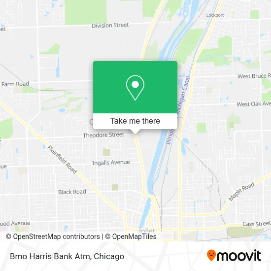 Bmo Harris Bank Atm map