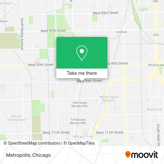 Metropolis map