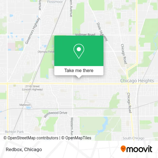 Redbox map
