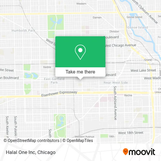 Halal One Inc map