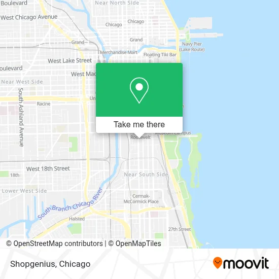 Shopgenius map