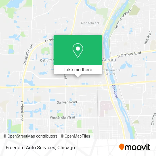 Freedom Auto Services map