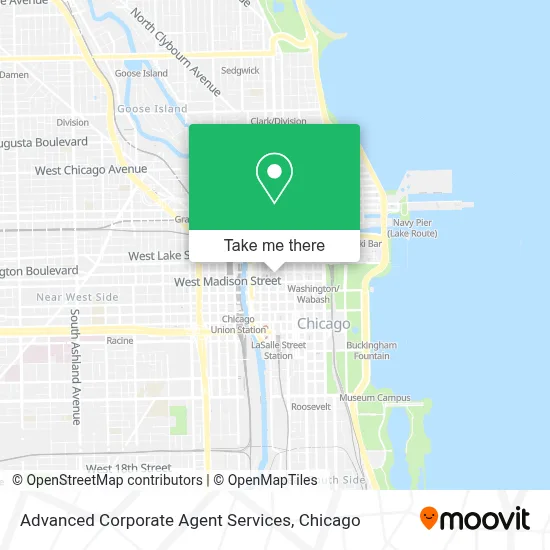 Advanced Corporate Agent Services map