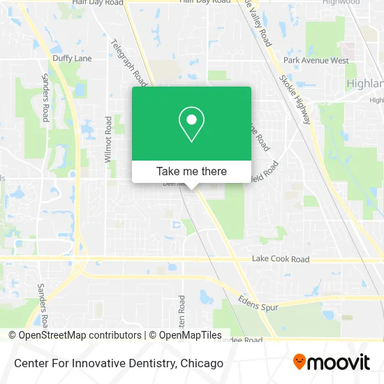 Center For Innovative Dentistry map