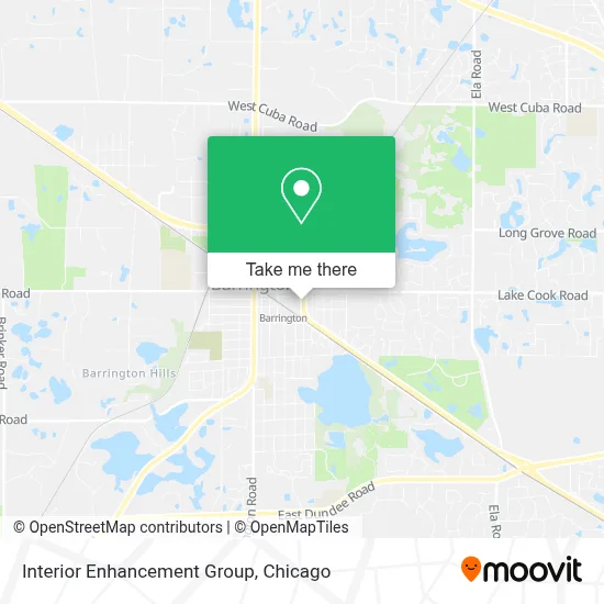 Interior Enhancement Group map