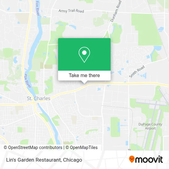 Lin's Garden Restaurant map