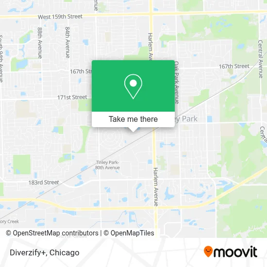 Diverzify+ map