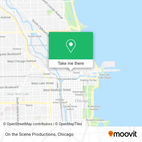 On the Scene Productions map
