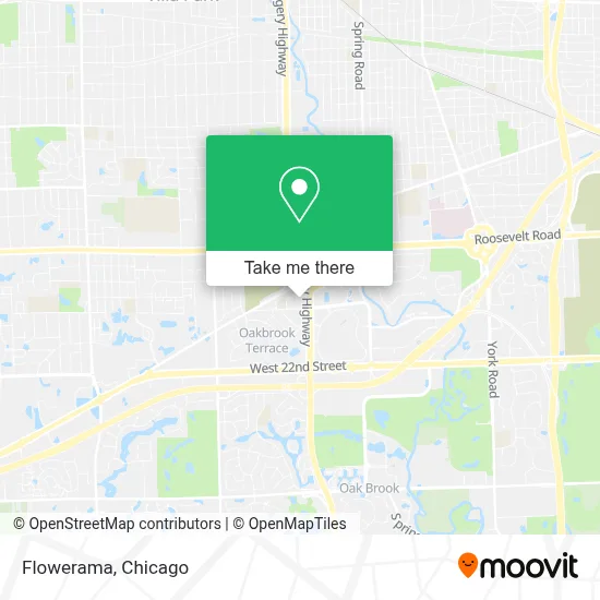 Flowerama map
