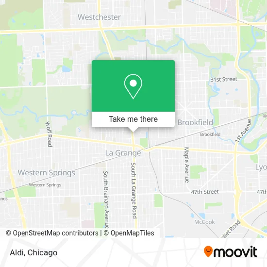 Aldi map