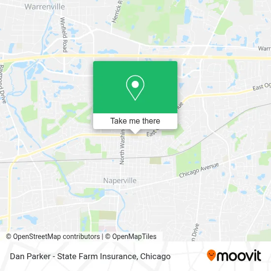 Dan Parker - State Farm Insurance map