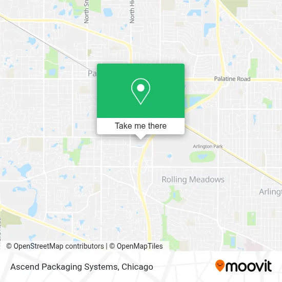 Ascend Packaging Systems map