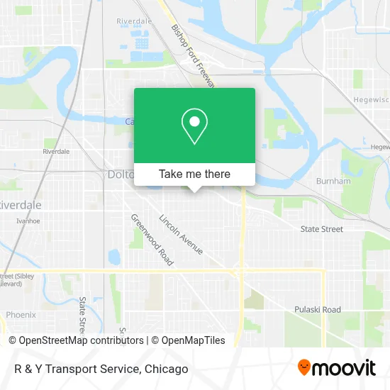R & Y Transport Service map