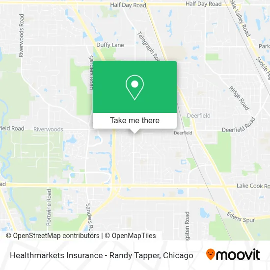 Healthmarkets Insurance - Randy Tapper map