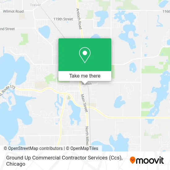 Ground Up Commercial Contractor Services (Ccs) map