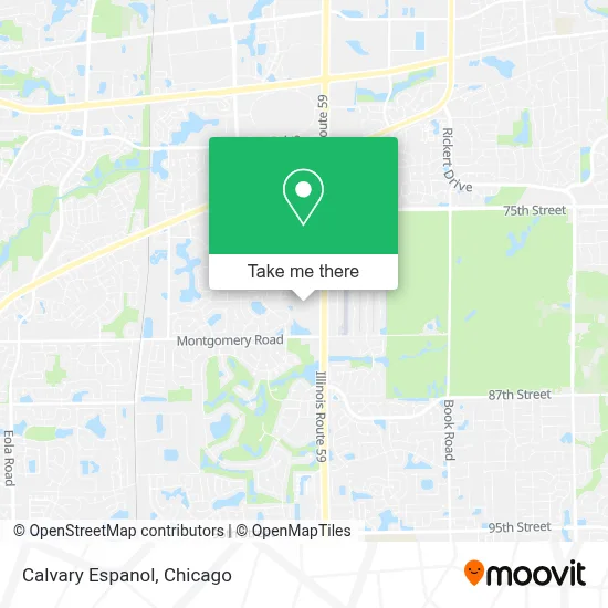 Calvary Espanol map