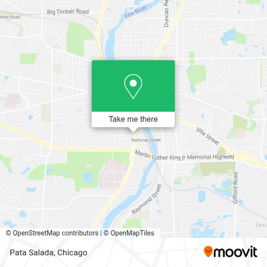 Pata Salada map