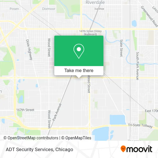 Adt Security Services map