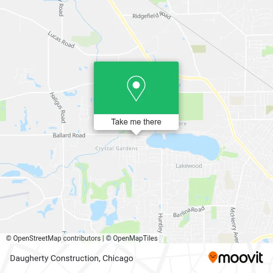 Daugherty Construction map