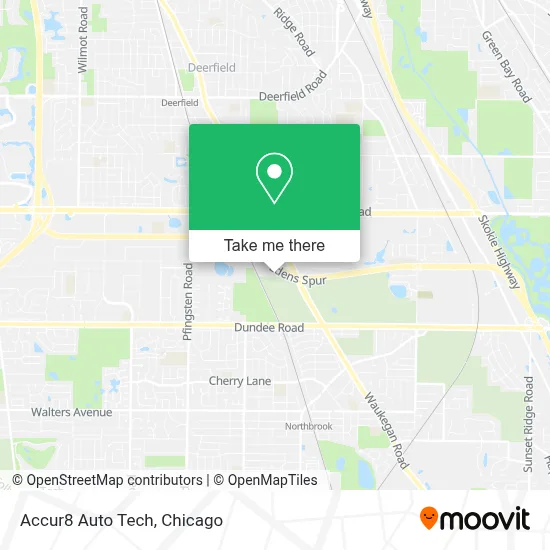 Accur8 Auto Tech map