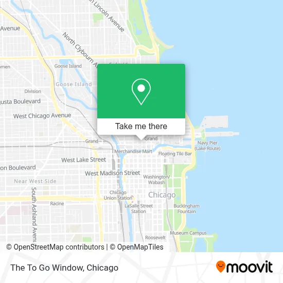 The To Go Window map