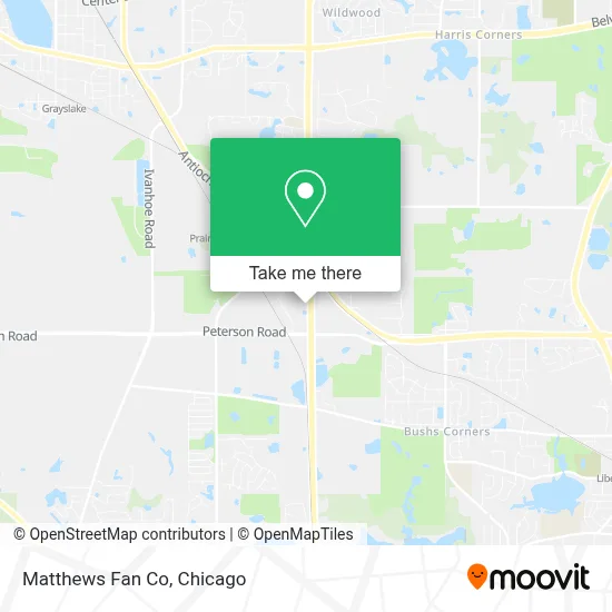 Matthews Fan Co map