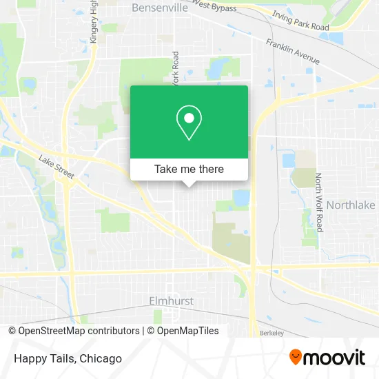 Happy Tails map