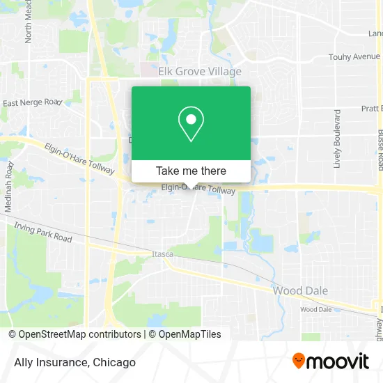 Ally Insurance map