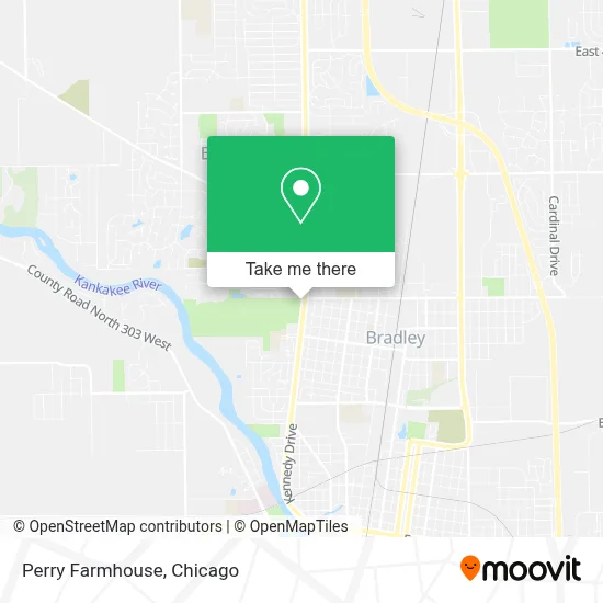 Perry Farmhouse map