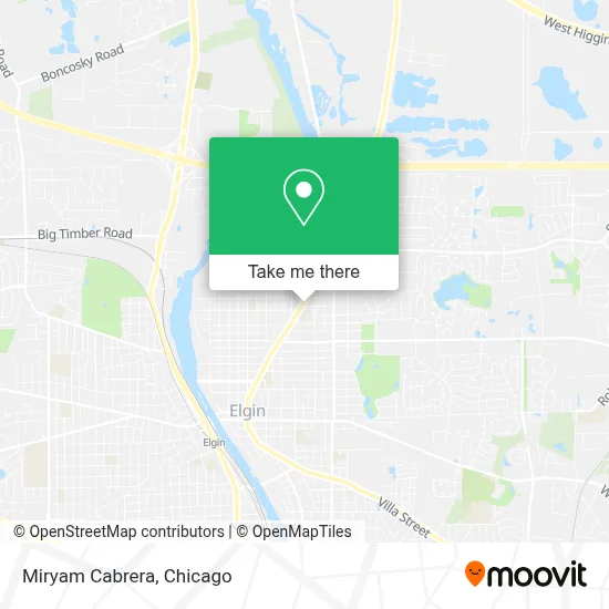 Miryam Cabrera map