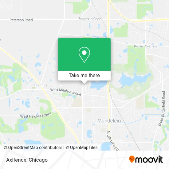 Axlfence map