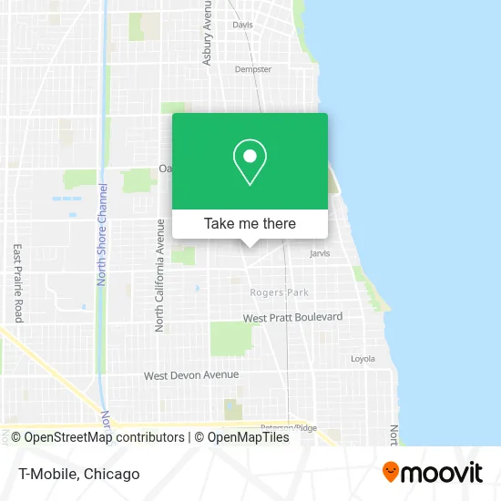 T-Mobile map