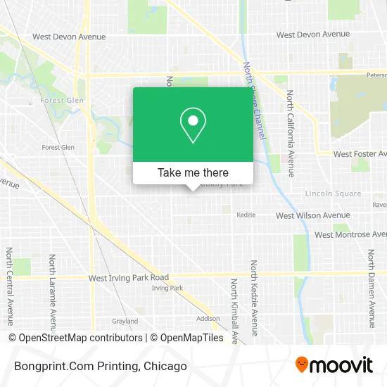 Bongprint.Com Printing map