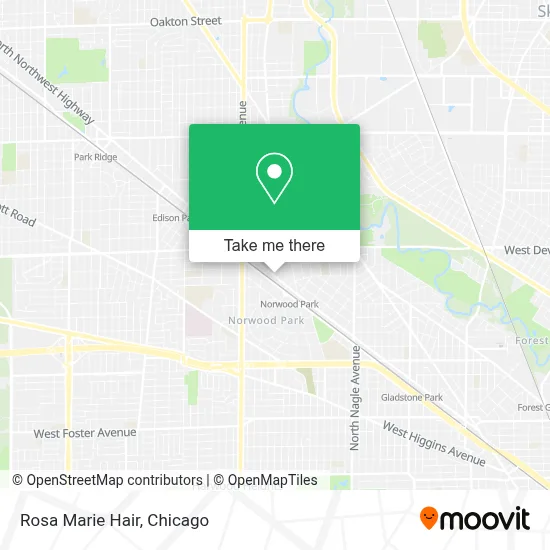 Rosa Marie Hair map