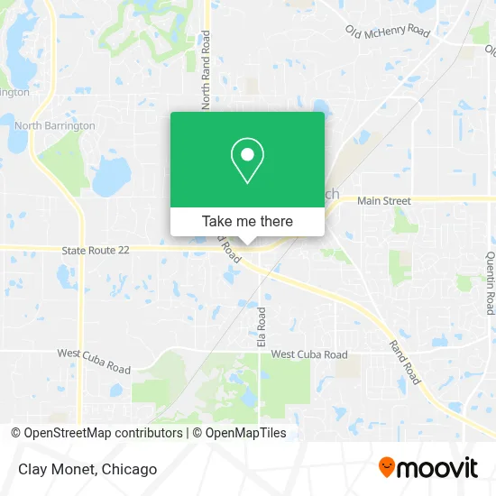 Clay Monet map