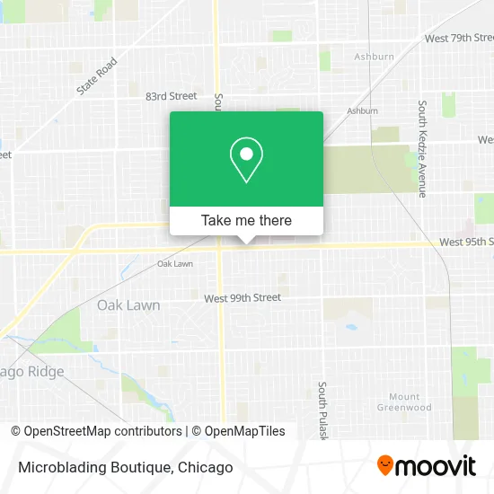Microblading Boutique map