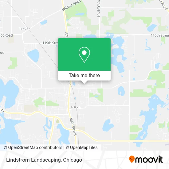 Lindstrom Landscaping map
