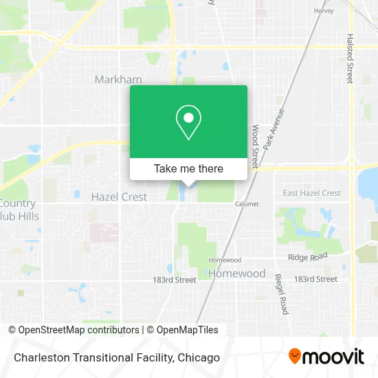 Charleston Transitional Facility map