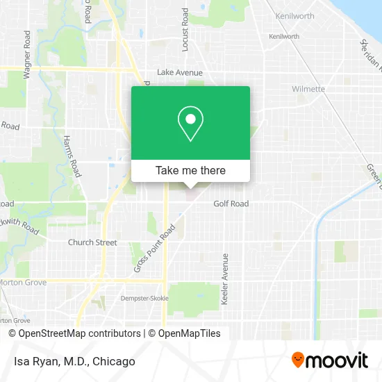 Isa Ryan, M.D. map