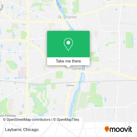 Laybarre map