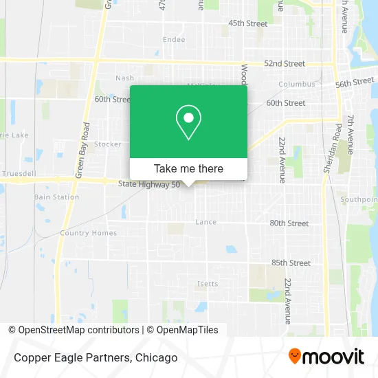 Copper Eagle Partners map